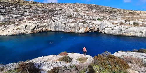 Longest Valley in Gozo Exploring Wallk and \ud83c\udfca\u200d\u2642\ufe0f 