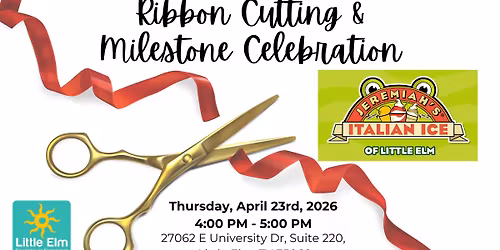 Ribbon Cutting - Jeremiah's Italian Ice