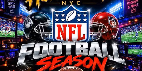 NFL Football Season at The Honeykomb NYC | Every Mon, Thurs & SuN