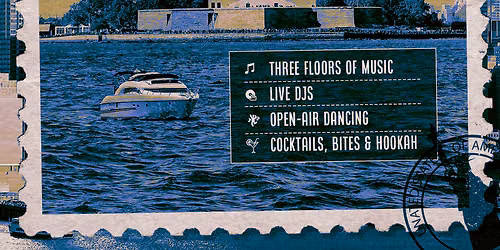 NYC Boat Party: Reggaeton \/ Hip-Hop \/ House Music on Multi-Level Yacht