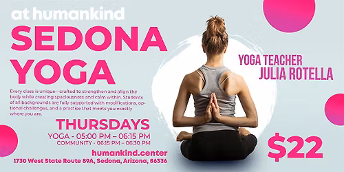 SEDONA YOGA at humankind