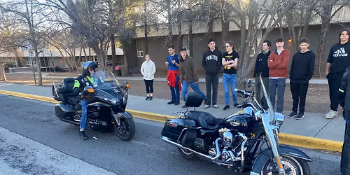 Motorcycle Awareness Presentation at Flagstaff HS