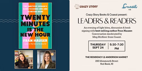 Leaders & Readers: Twenty Minutes Is the New Hour w\/ Fran Hauser