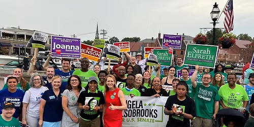 11\/1- Senators Alsobrooks & Van Hollen with Annapolis Democratic Coordinated Campaign Canvass Launch
