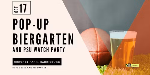 Pop-Up Biergarten + PSU Watch Party at Coronet Park