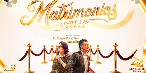 \ud83e\udd70 Conferencia "Matrimonios 5 Estrellas" \u2b50\ufe0f\u2b50\ufe0f\u2b50\ufe0f\u2b50\ufe0f\u2b50\ufe0f