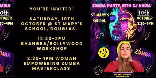 Women empowering Zumba\u00ae Party with ZJ Nadia