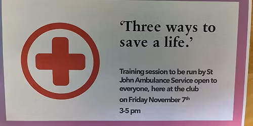 Three ways to save a life
