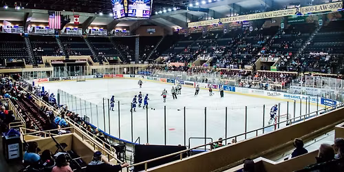 Parking Knoxville Ice Bears at Roanoke Rail Yard Dawgs