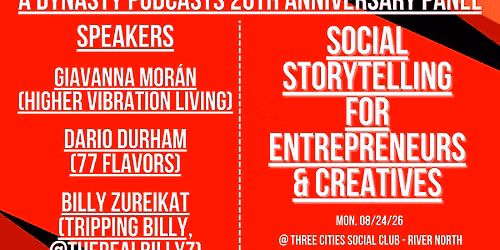 Social Storytelling For Entrepreneurs & Creatives