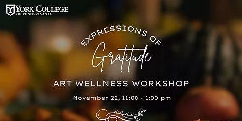 Art Wellness Workshop: Expressions of Gratitude