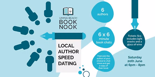 Local Author Speed Dating