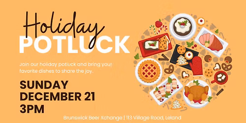 Holiday Potluck at Brunswick Beer Xchange!