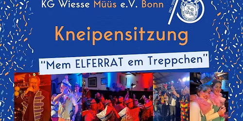 Kneipensitzung KG Wiesse M\u00fc\u00fcs e.V.