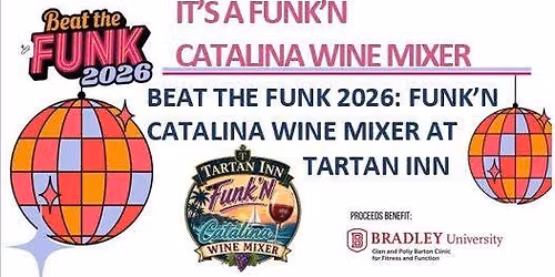 Beat the Funk 2026: The Funk'n Catalina Wine Mixer at the Tartan Inn