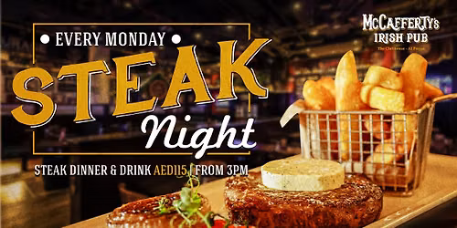 Monday - Steak Night 