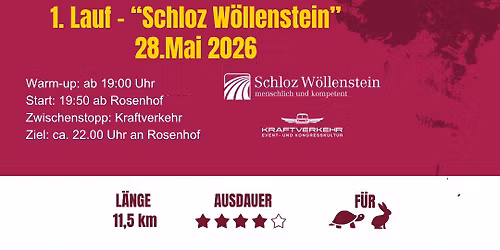 1. Lauf "Schloz W\u00f6llenstein zum Kraftverkehr