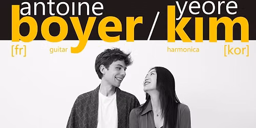 Koncert Antoine Boyer & Yeore Kim v Kutn\u00e9 Ho\u0159e