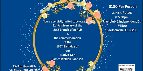 31st Anniversary of the JWJ Branch of ASALH 