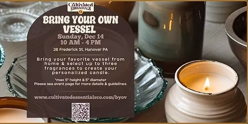 Bring Your Own Vessel | 12-14