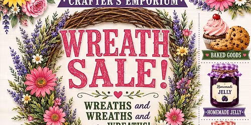 Wreath Sale and Farmer's Market