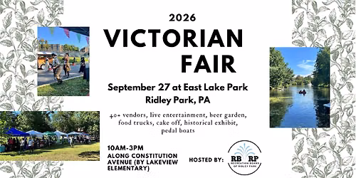 Ridley Park's Victorian Fair
