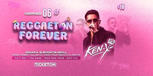 KEN Y  LIVE  EN WEST PALM BEACH