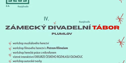 IV. Z\u00e1meck\u00fd divadeln\u00ed t\u00e1bor PLUMLOV