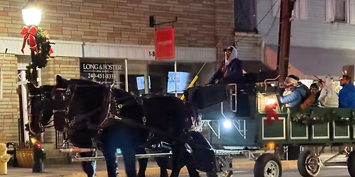 \ud83c\udf84Evening Horse & Carriage Rides during Jingle N' Mingle on Main Street Thurmont