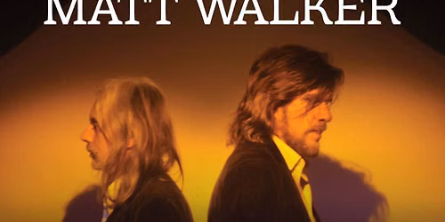 Tex Perkins and Matt Walker 'Before the Show' Tour