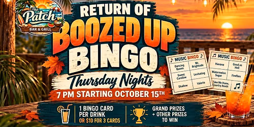 Return of Boozed Up Bingo