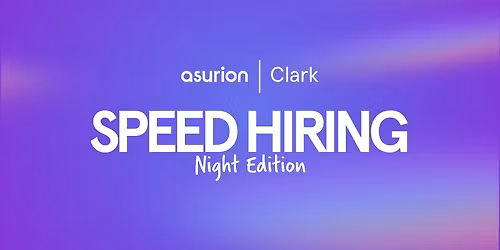 Asurion Clark - Evening Speed Hiring Event