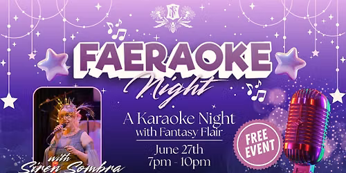 Faeraoke Night @ Fae Nectar!