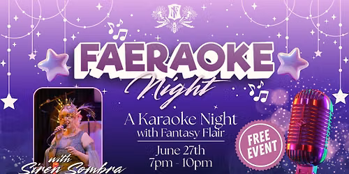Faeraoke Night @ Fae Nectar!