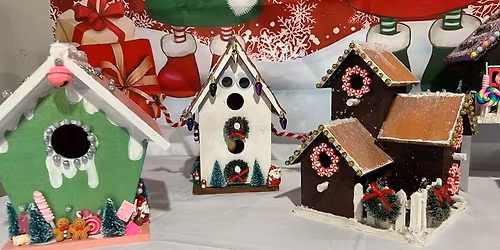 Puff & Paint with Amy: Gingerbread Bird Houses