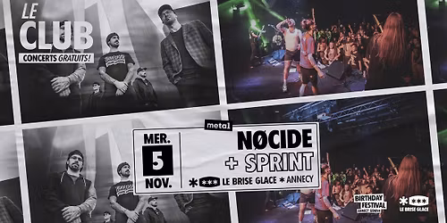 N\u00f8cide + Sprint au Brise Glace