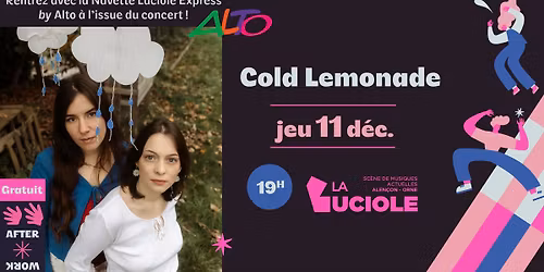 Cold Lemonade - La Luciole \u00b7 Alen\u00e7on