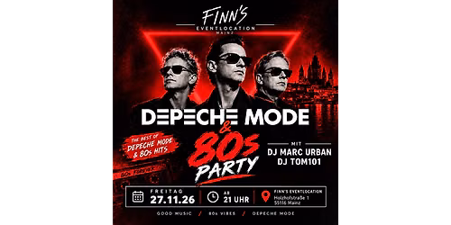 DEPECHE MODE & 80ER PARTY