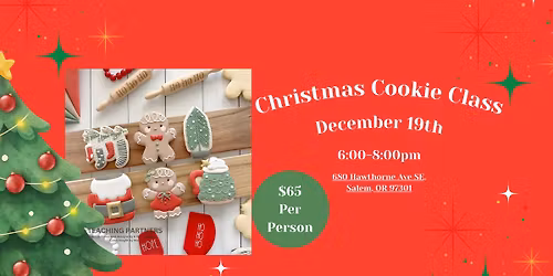 Christmas Cookie Class- Sweetly Baked