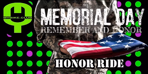 Memorial Day Honor Ride X