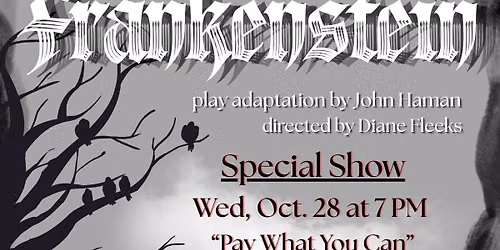 LHS Drama Presents - "I Am Frankenstein"