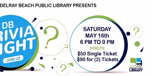 Trivia Night at Delray Beach Public Library 
