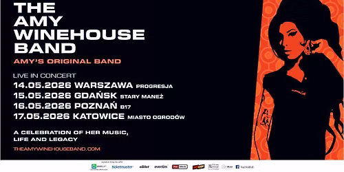 The Amy Winehouse Band (Amy\u2019s Oryginal Band) Katowice, Miasto Ogrod\u00f3w
