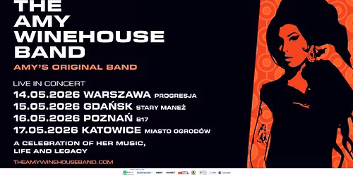 The Amy Winehouse Band (Amy\u2019s Oryginal Band) Katowice, Miasto Ogrod\u00f3w