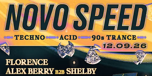 Novo Speed  From Acid to Techno to Trance
