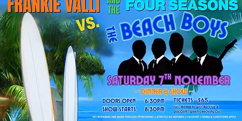 Frankie Valli & Four Seasons VS The Beach Boys