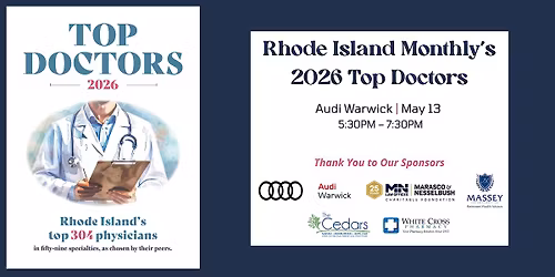 Rhode Island Monthly's 2026 Top Doctors