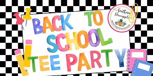 \ud83c\udf4e Back to School Tee Party | Teacher Tees, School Spirit & Custom Graphic Tees