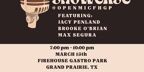 Jacy Penland, Brooke O\u2019Brian, Max Segura LIVE @FHGP