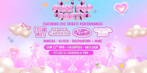 The Pink Pop Party Is Coming To Liverpool!